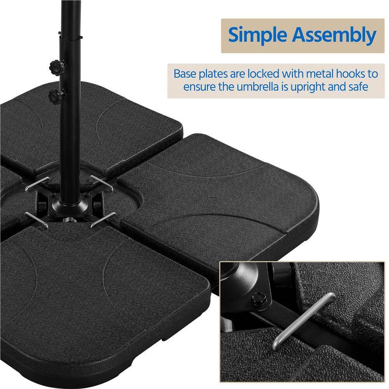 job lot patio umbrella base Yaheetech Patio Umbrella Base
