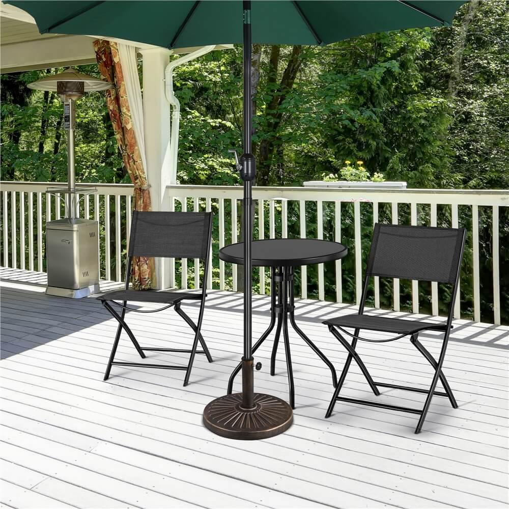 Yaheetech 18'' 26.5lbs Outdoor Patio Umbrella Base