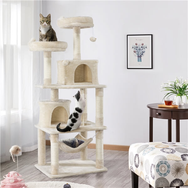 Yaheetech 62.5'' H Multi Level Cat Tree Cat Tower — yaheetech.shop