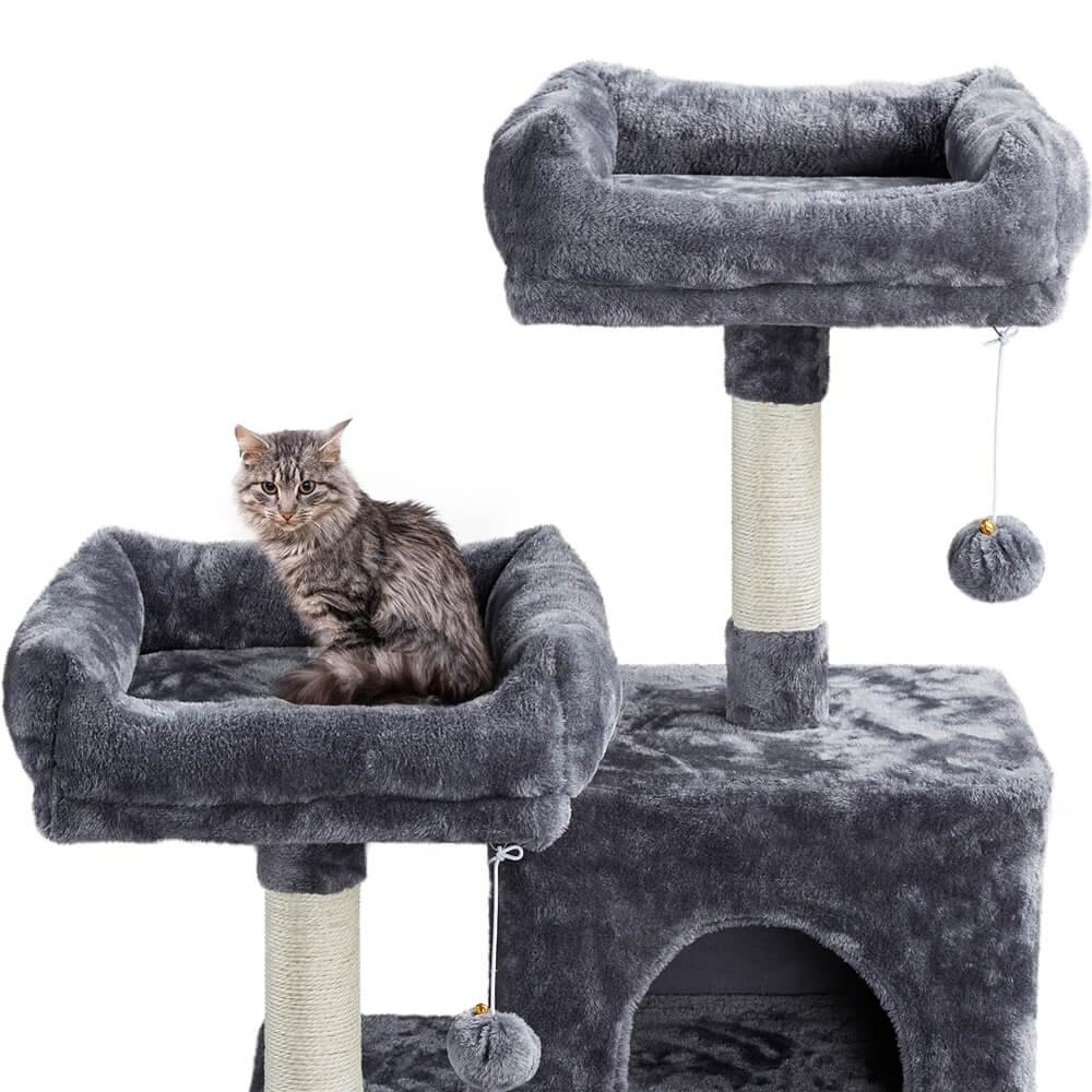 Yaheetech Cat Tree Condo for Medium/Large Cats 59 Inch — yaheetech