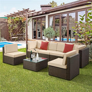 Yaheetech 7-Piece Patio Furniture Set