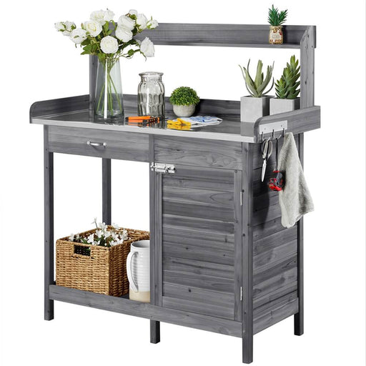 Yaheetech Garden Potting Bench Table