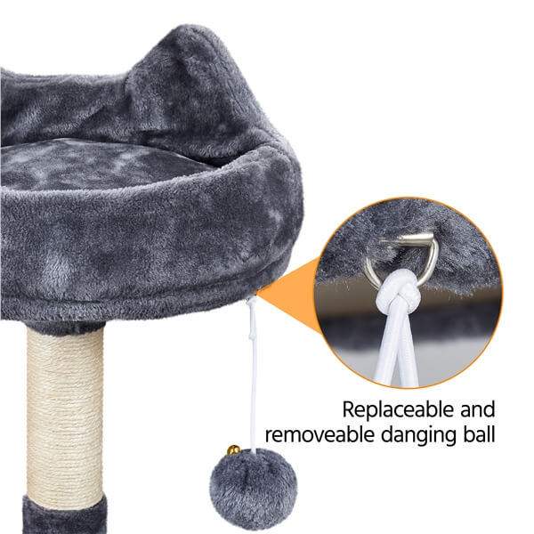 Yaheetech Multilevel Cat House Plush Cat Tower — yaheetech.shop