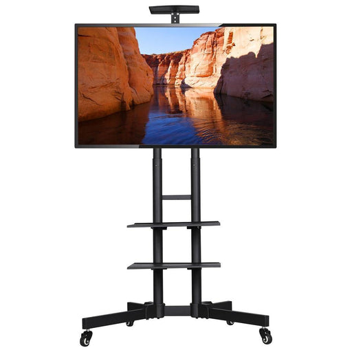 Yaheetech Mobile TV Console Stand For 32 to 65 inch Flat Screen