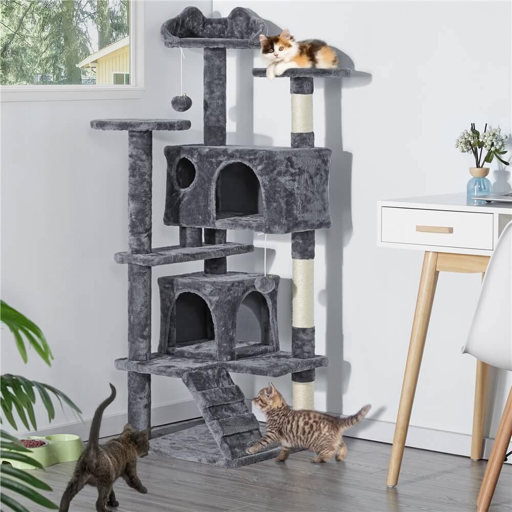Yaheetech Cat Tree 54 Inch — yaheetech.shop
