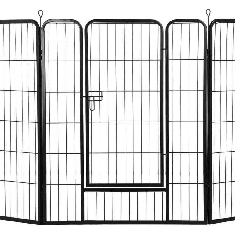Yaheetech Dog Playpen, 24/32/40-Inch 8/16/24/32 Panel Pet Pen for Large Yaheetech Dog Playpen, 24/32/40-Inch 8/16/24/32 Panel Pet Pen for Large