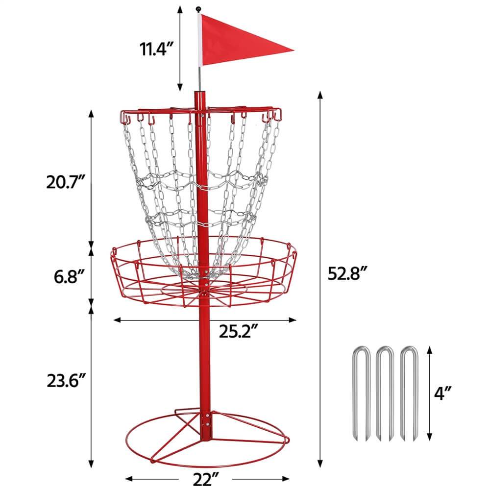Yaheetech Golf Goal Basket 12-Chain — yaheetech.shop