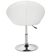 Yaheetech Swivel Tufted Barrel Chair