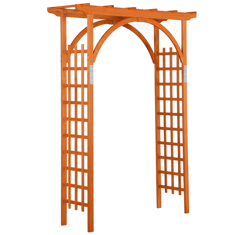 7FT Wood Garden Arbor