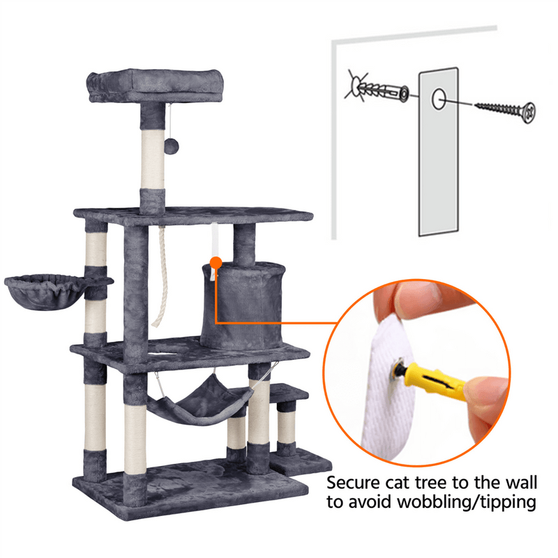 Yaheetech Cat Tree 61.5 Inch