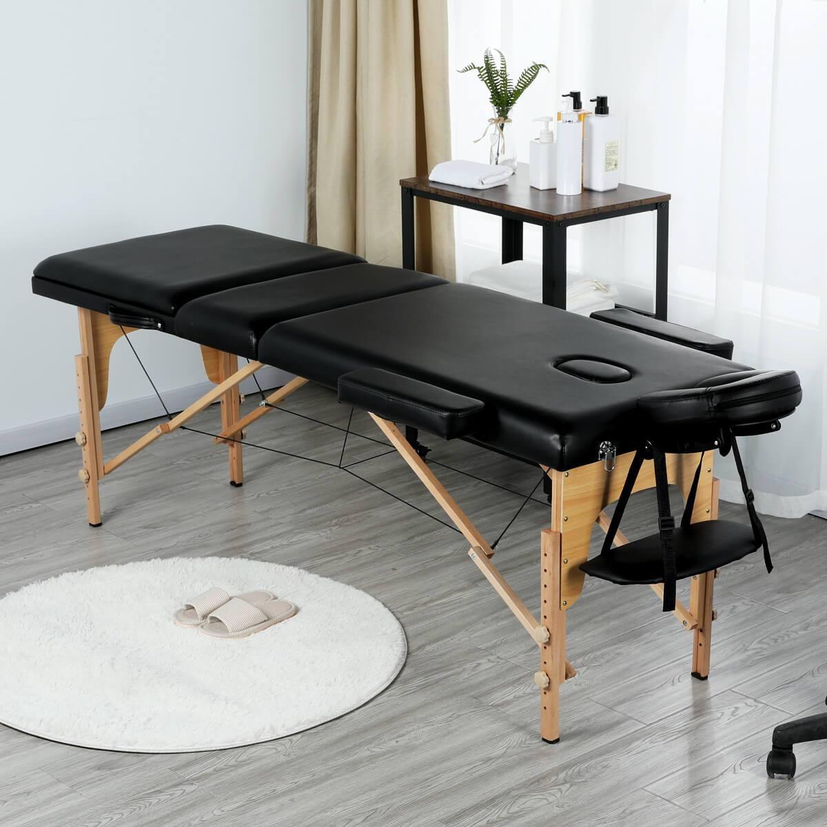 Yaheetech 84 Inch Adjustable 3 Fold Salon Massage Bed — yaheetech.shop