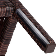 Yaheetech Three Piece Suit Rattan Chairs and Table