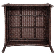 Yaheetech Three Piece Suit Rattan Chairs and Table